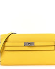 Epsom Kelly Wallet To Go Jaune De Naples