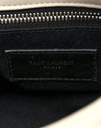 Lambskin Quilted Toy Loulou Puffer Monogram Chain Satchel Crema Soft