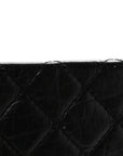 Aged Calfskin Quilted 2.55 Reissue 226 Flap Black