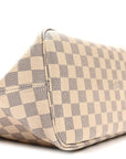 Damier Azur Neo Neverfull MM Rose Ballerine