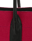 Wool Rive Gauche Tote Fuchsia