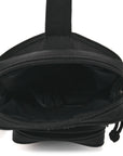 Nylon Logo Explorer Crossbody Messenger Bag Black