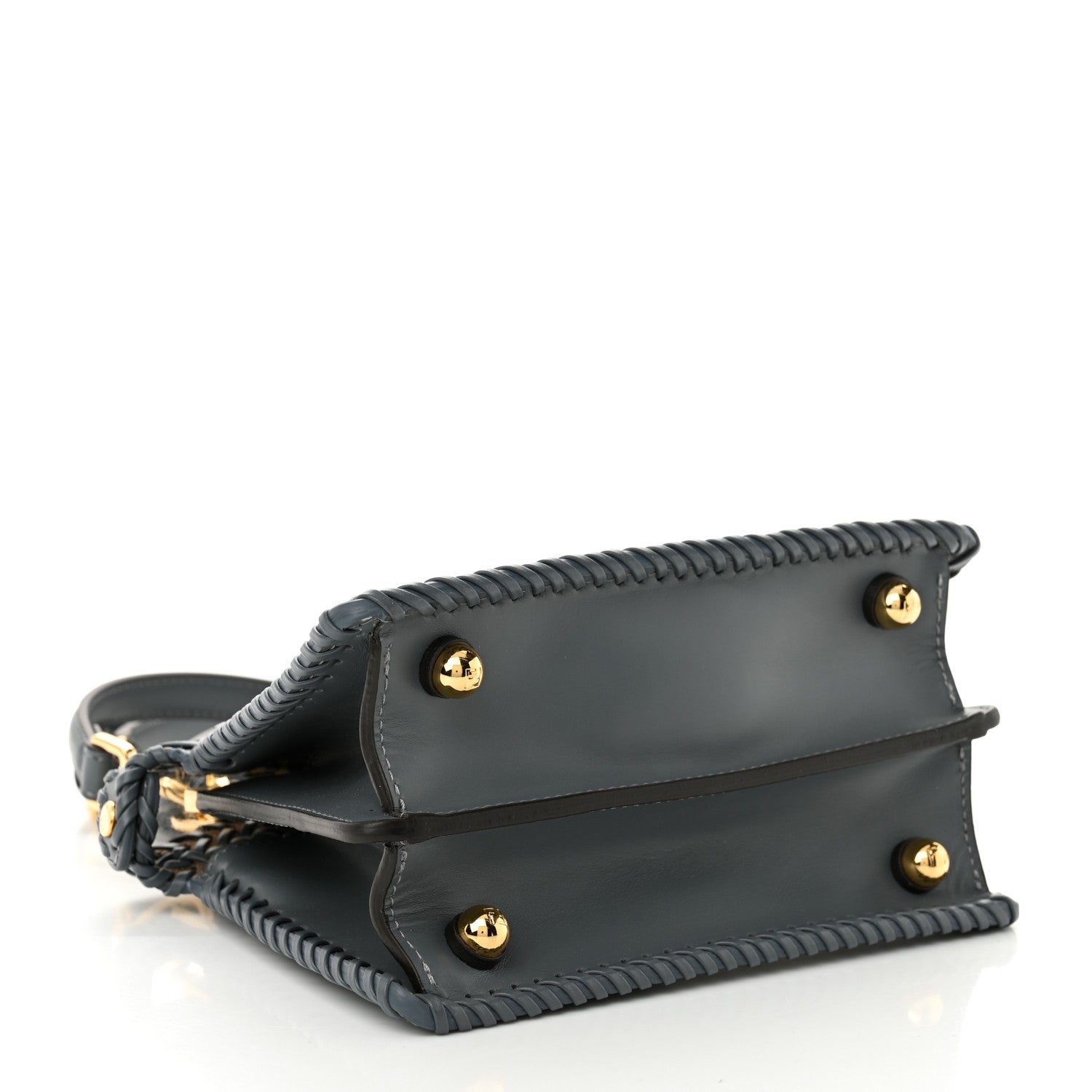 Vitello King Shiny Nappa Intreccio Petite Peekaboo I SEE U Satchel Tempesta