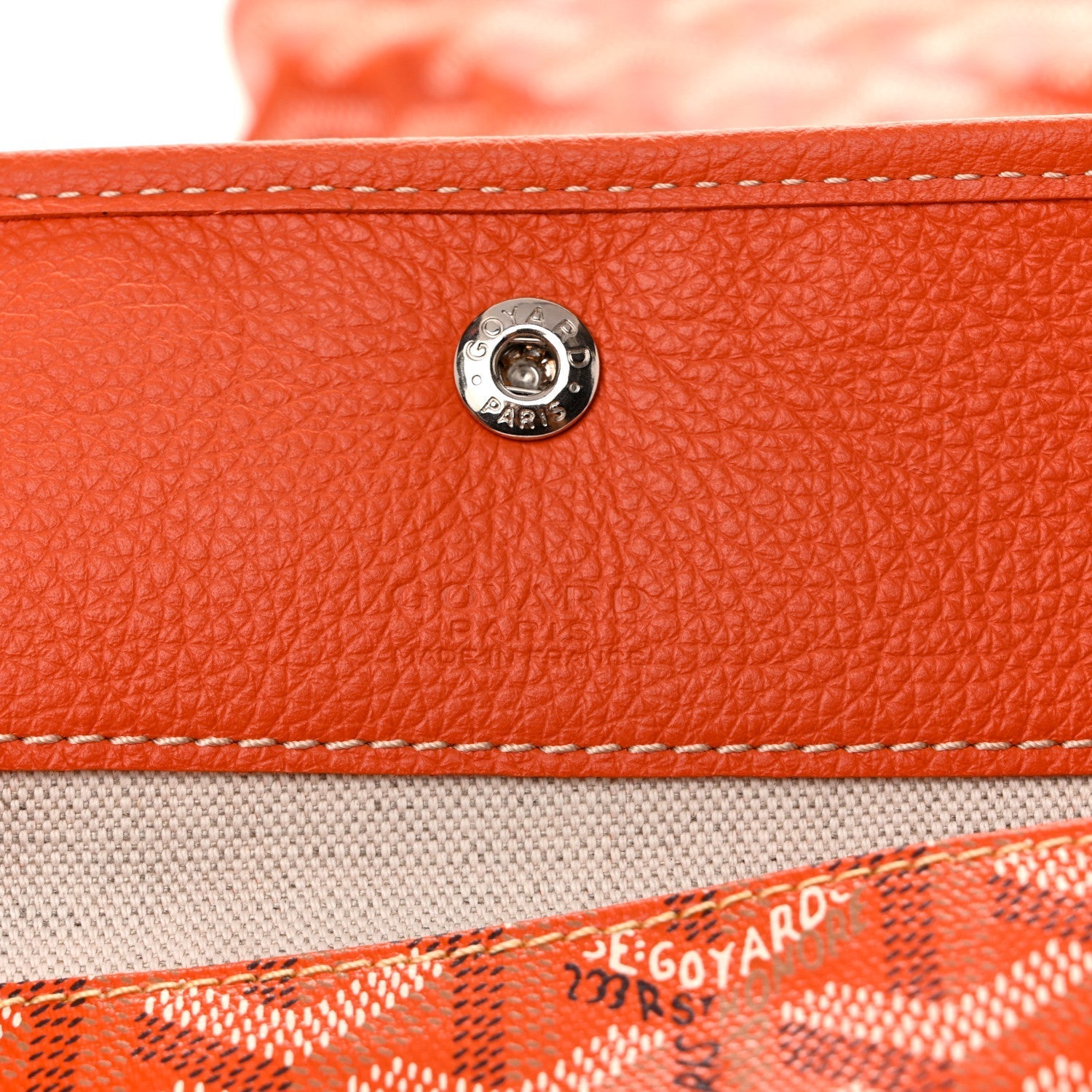 Goyardine Boheme Hobo Orange