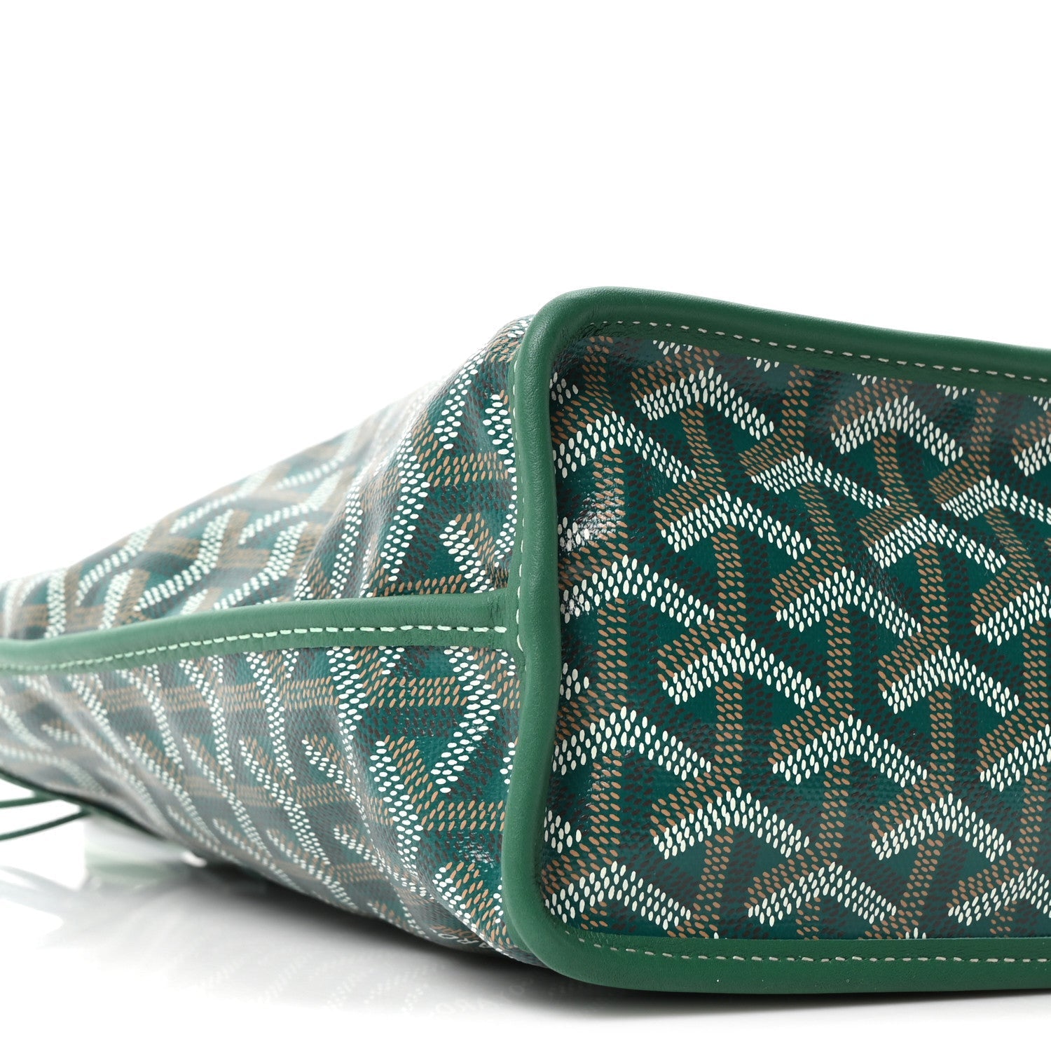 Goyardine Reversible Mini Anjou Green