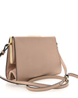 Saffiano City Calf Light Frame Bag Cammeo