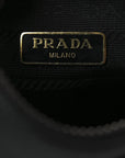 Saffiano Lux Re-Edition 2005 Shoulder Bag Black