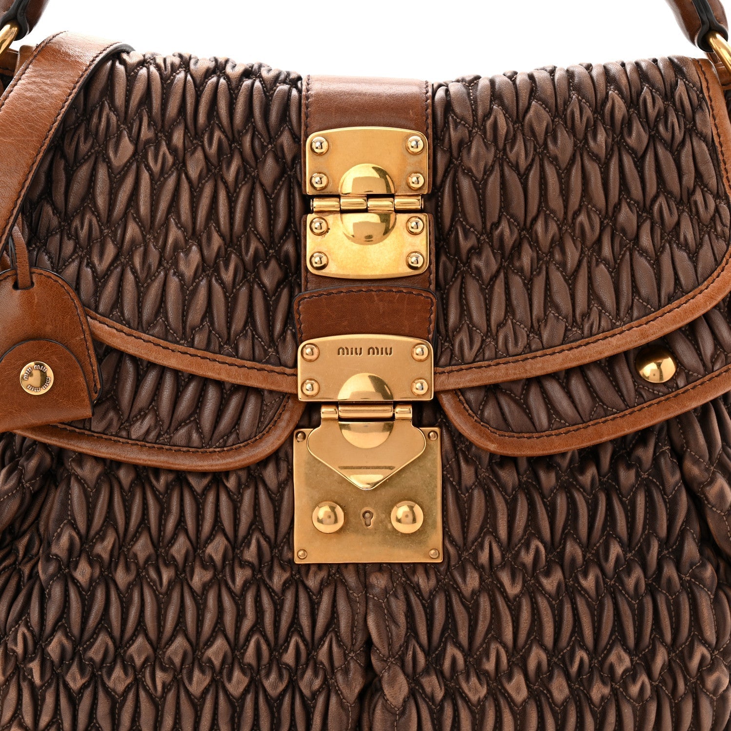 Nappa Cloquet Coffer Hobo Antilope