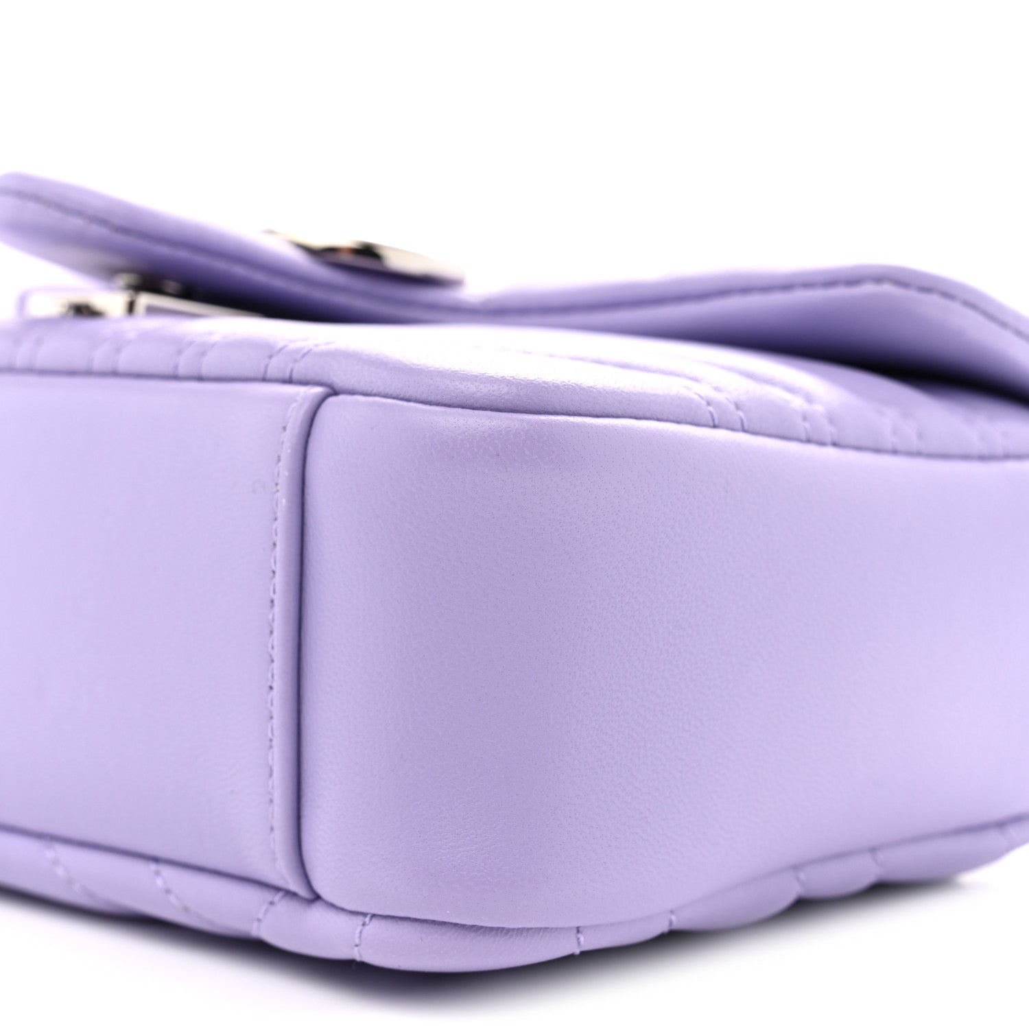 Lambskin Matelasse Small GG Marmont Shoulder Bag Lapis