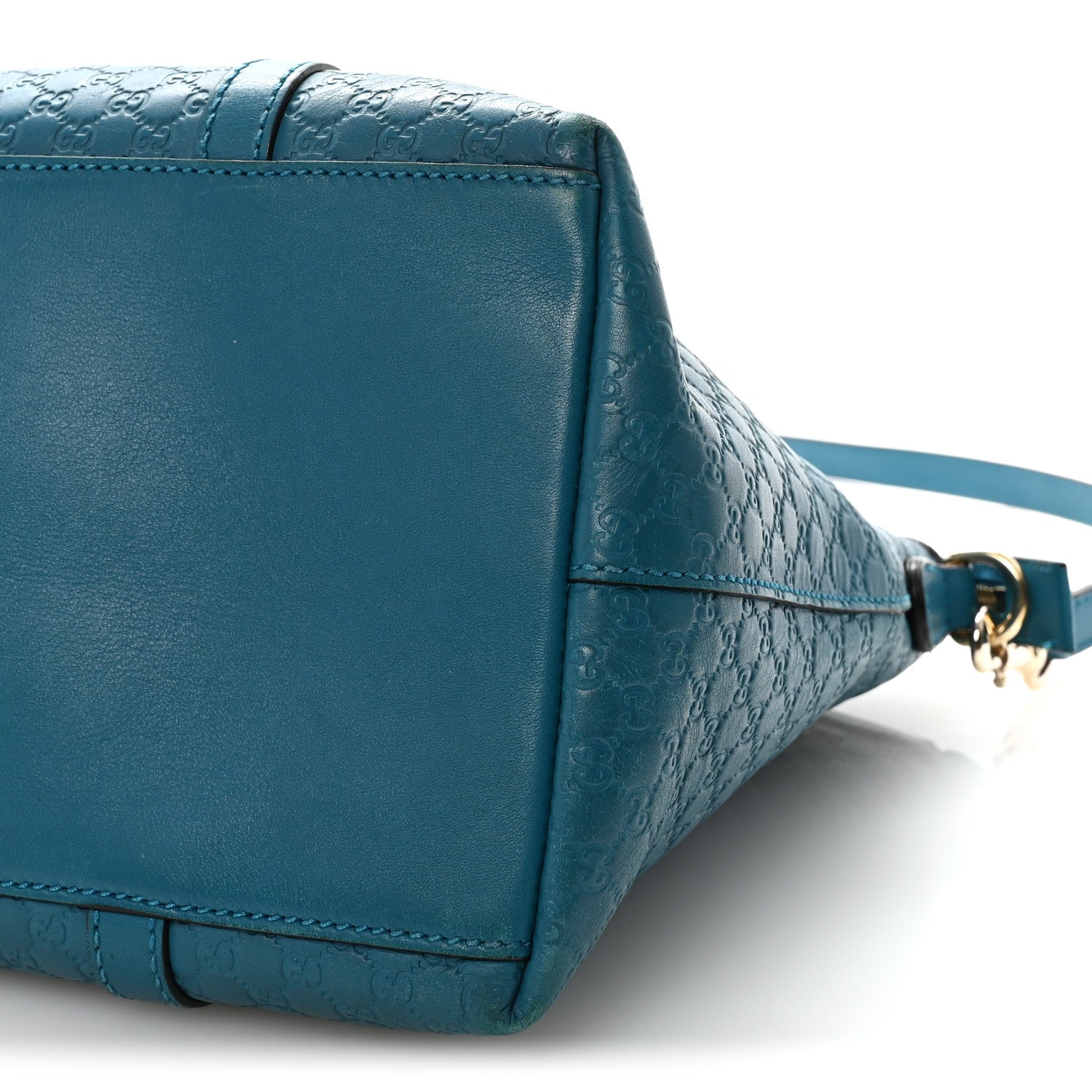 Soft MicroGCCIssima Dome Satchel Deep Cobalt