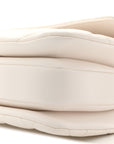 Lambskin Lacquered Quilted Small Trendy CC Dual Handle Flap Bag White
