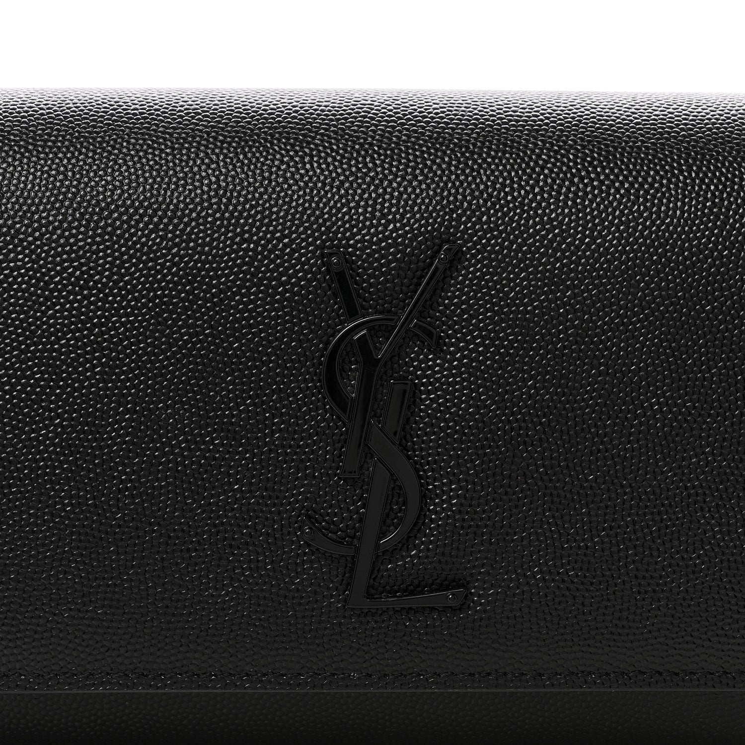 Grain De Poudre Monogram Kate Belt Bag Black