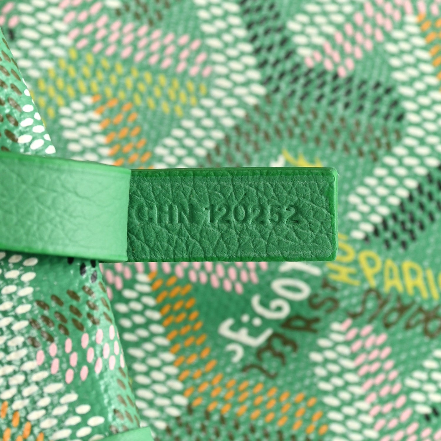 Goyardine Saint Louis GM Meadow Green