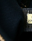 Caviar Quilted Business Affinity Waist Belt Bag Navy