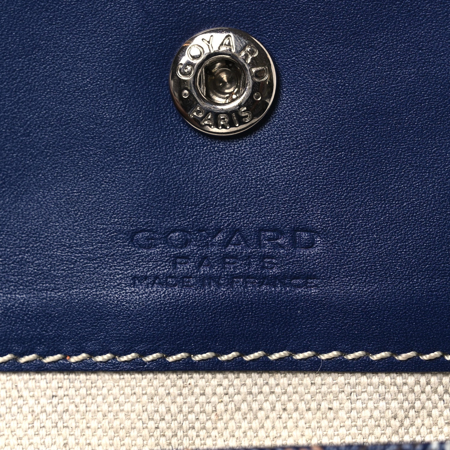 Goyardine Pouch Navy