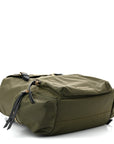 Nylon Large Rucksack Backpack  Canvas Green