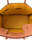 Togo Swift Officier Birkin 30 Gold Ambre