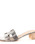 Lizard Oasis Sandals 40 Ombre