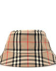 Technical Cotton Vintage Check Bucket Hat M Archive Beige