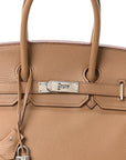 Togo BIRKIN 35 Camel Tabac