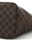 Damier Ebene Neo Neverfull MM Rose Ballerine