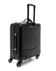 GG Supreme Monogram Calfskin Carry On Trolley Black