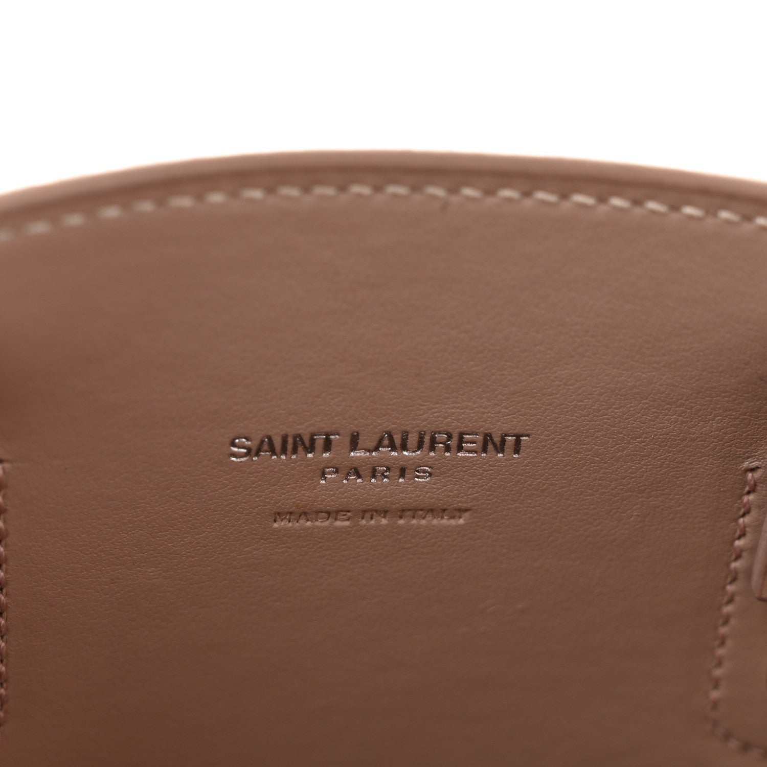 Grained Calfskin Nano Sac De Jour Pale Blush