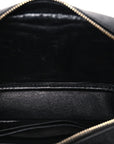 Grain De Poudre Matelasse Monogram Mini Lou Camera Bag Black