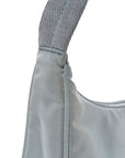 Tessuto Nylon Mini Re-Edition 2000 Bag Astrale