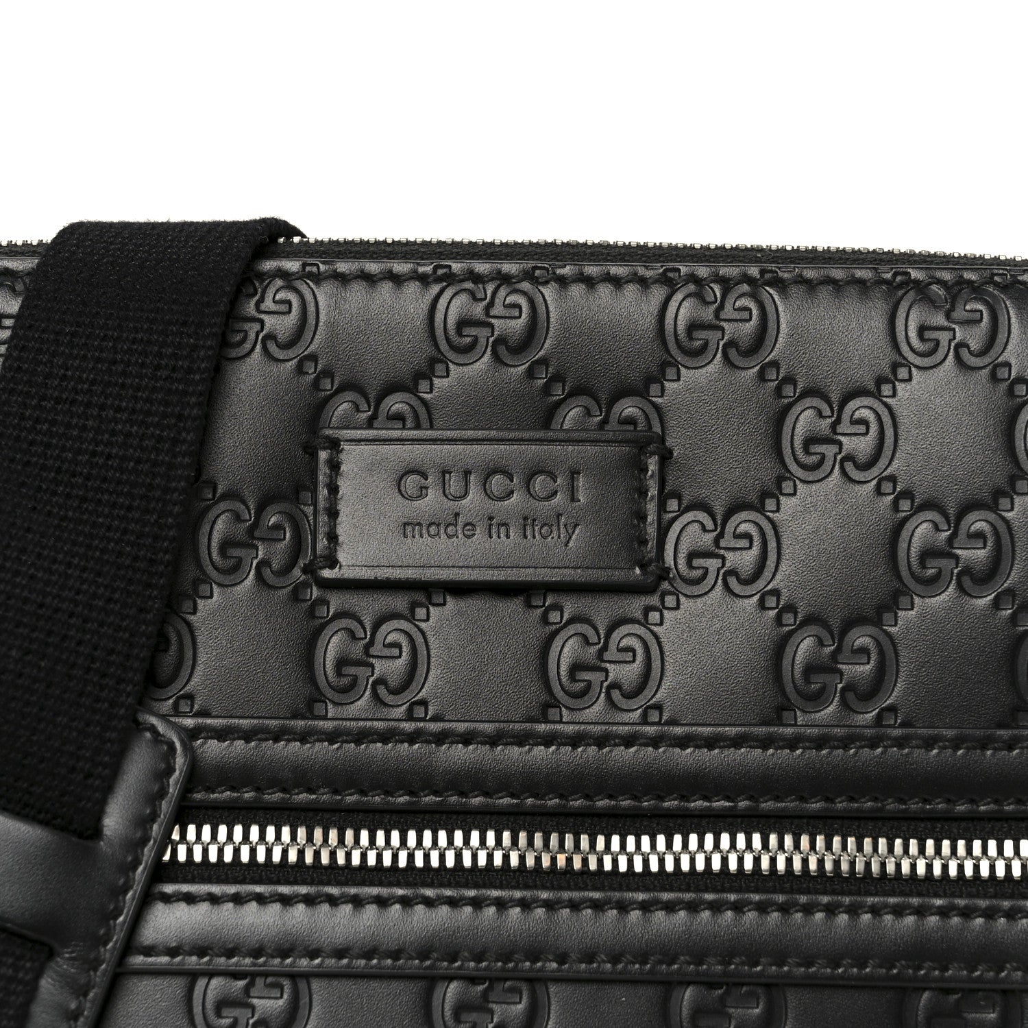 GCCIssima Signature Small Messenger Bag Black