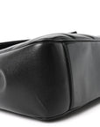 Lambskin Chevron Quilted Large LouLou Black