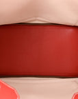 Taurillon Clemence Eclat Birkin 35 Sanguine White