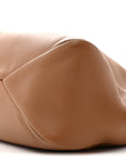 Soft Calfskin Large Aimee Shoulder Bag Caramel