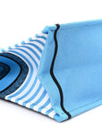 Canvas Embroidered Large Jungle Pop Book Tote Blue Multicolor