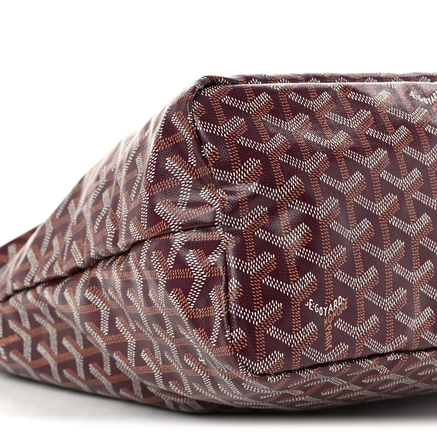 Goyardine Boheme Hobo Burgundy