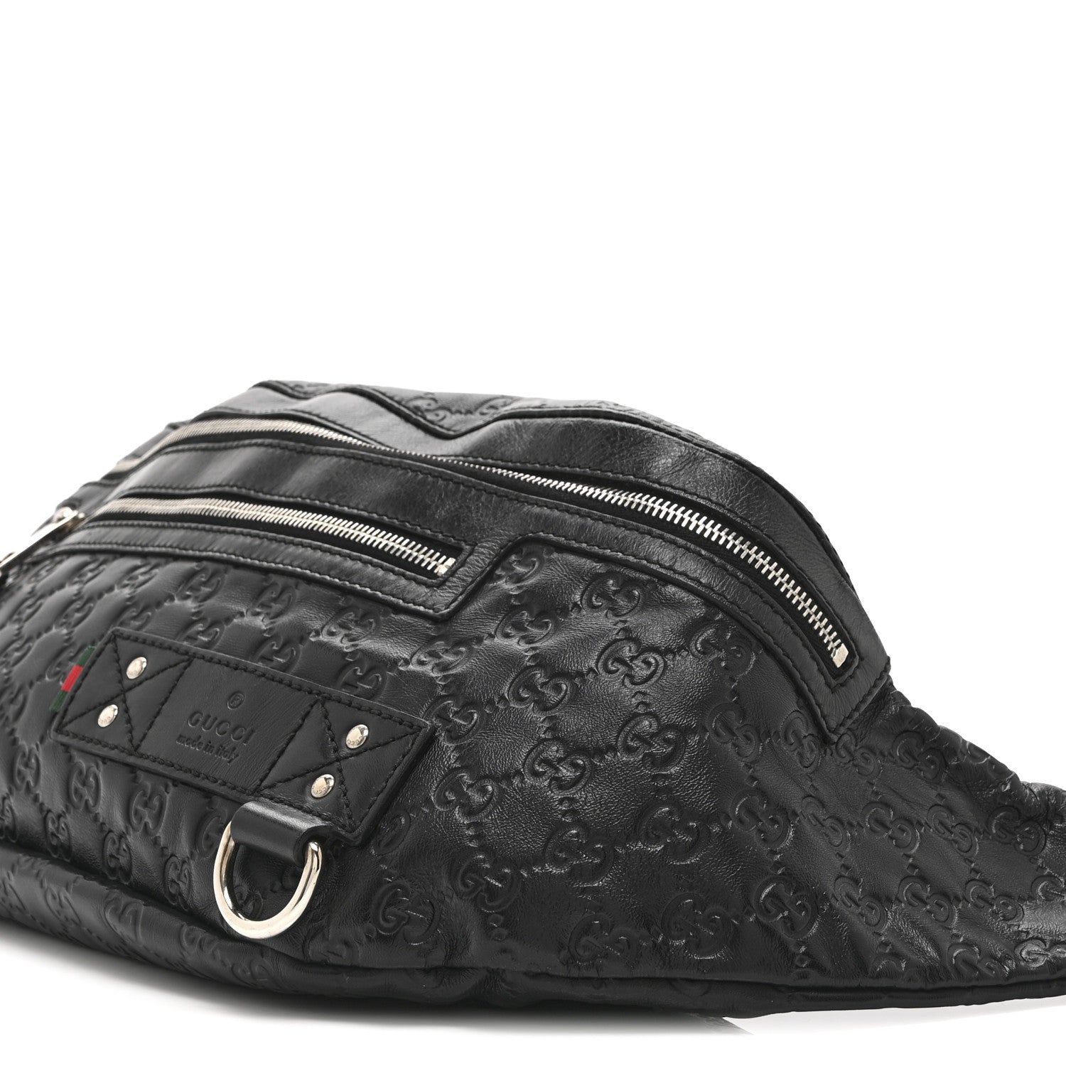 GCCIssima Web Belt Bag Black