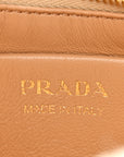 Shearling Arque Shoulder Bag Ecru Noisette