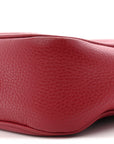 Pebbled Calfskin Small Soho Disco Bag Tabasco Red
