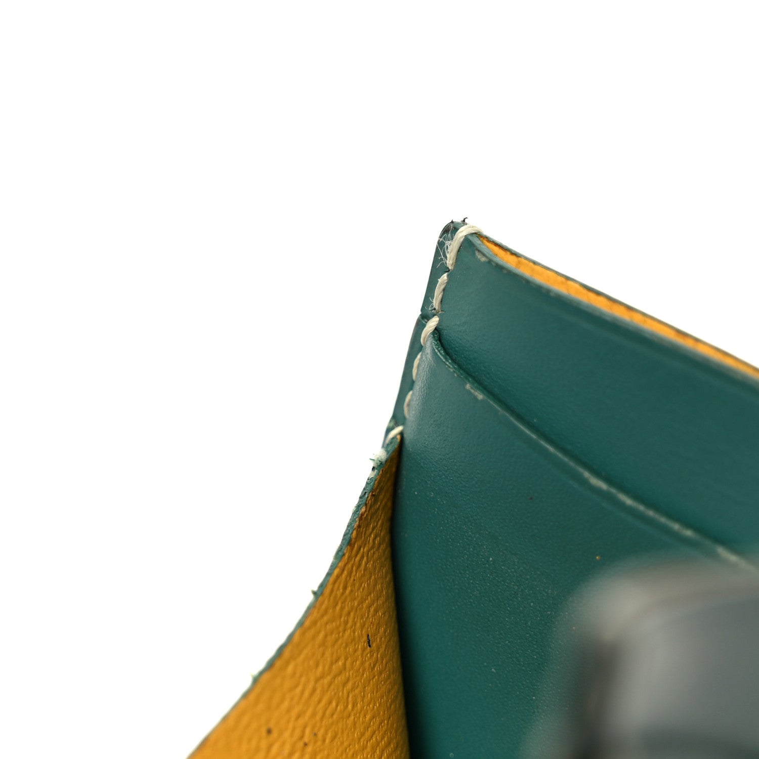 Goyardine Saint Sulpice Card Holder Green
