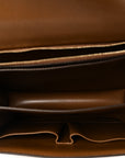 Box Calfskin Medium Classic Box Flap Bag Camel