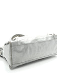 Metallic Agneau Giant 12 Silver Hardware City Gris Aluminum