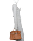 Taurillon Clemence Birkin 30 Gold