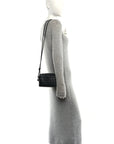 Nappa Intrecciato Mini Loop Camera Bag Black