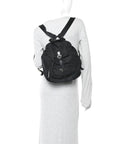 Tessuto Nylon Vela Cinch Backpack Black