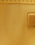 Suede Quilted Mini CHNL 25 Handbag Yellow