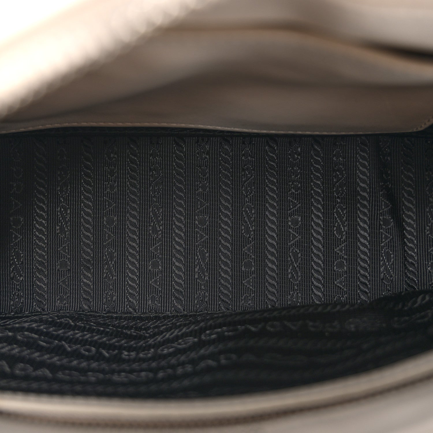 Soft Calfskin Diagramme Camera Bag White