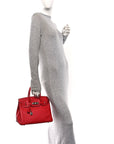 Epsom Birkin 30 Rouge Vif