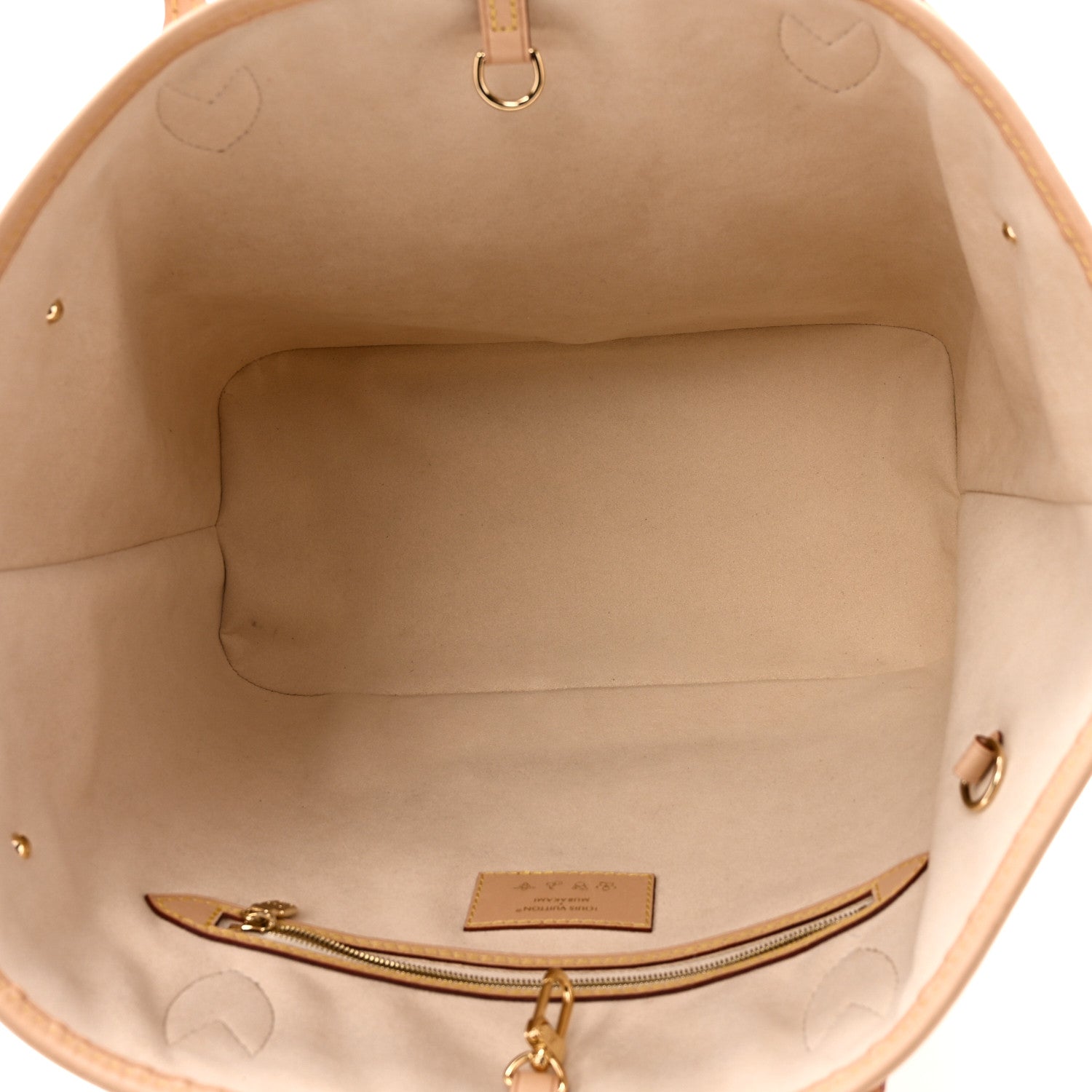 LV X TM Monogram Multicolor Neverfull MM White