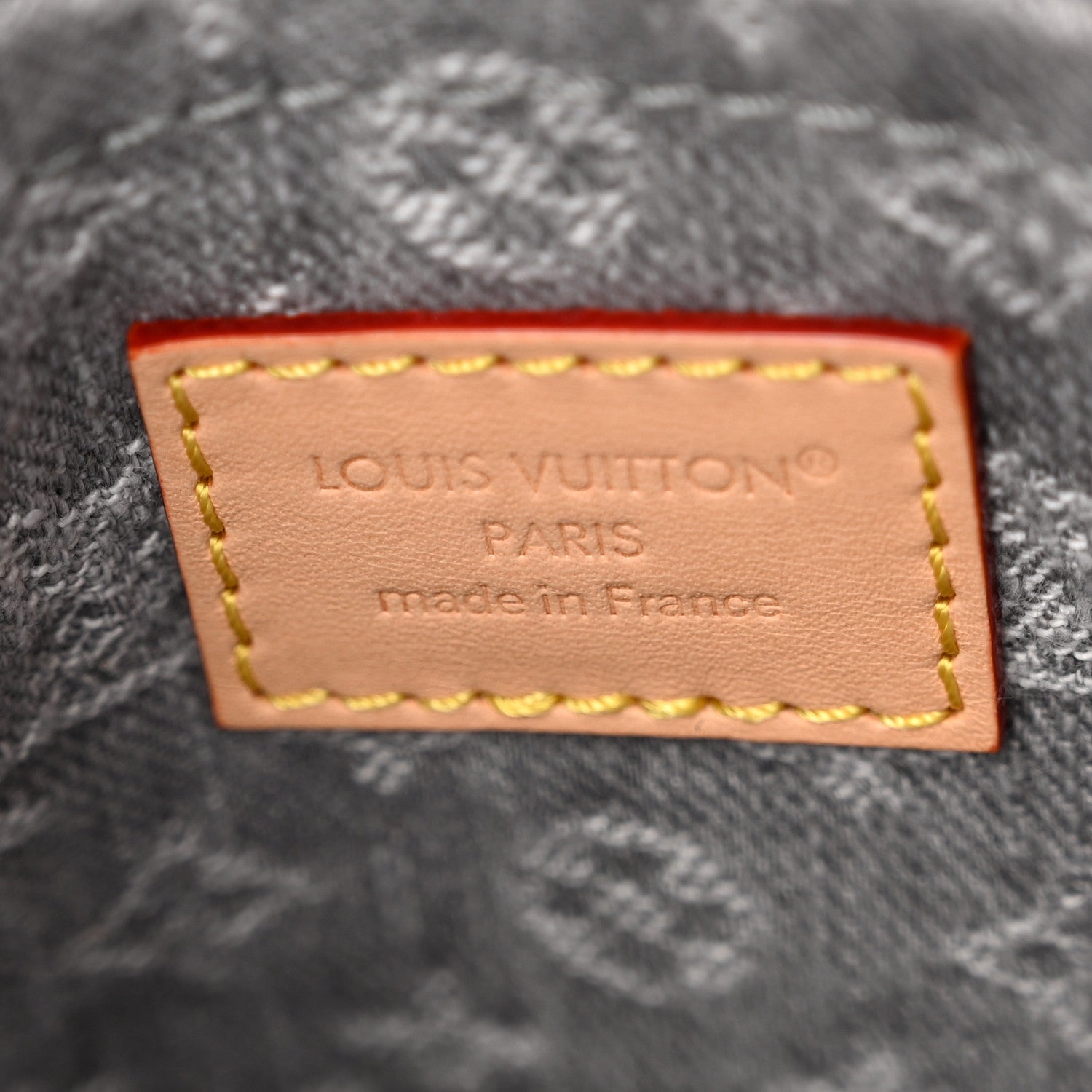 Monogram Denim Speedy Soft 30 Washed Gray