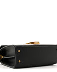 Grain de Poudre Mini Classic Monogram Cassandra Top Handle Black